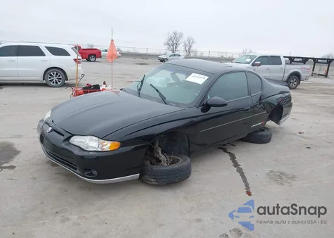 2002 Chevrolet Monte Carlo Ss из США, поврежденный, VIN 2G1WX15K429200354